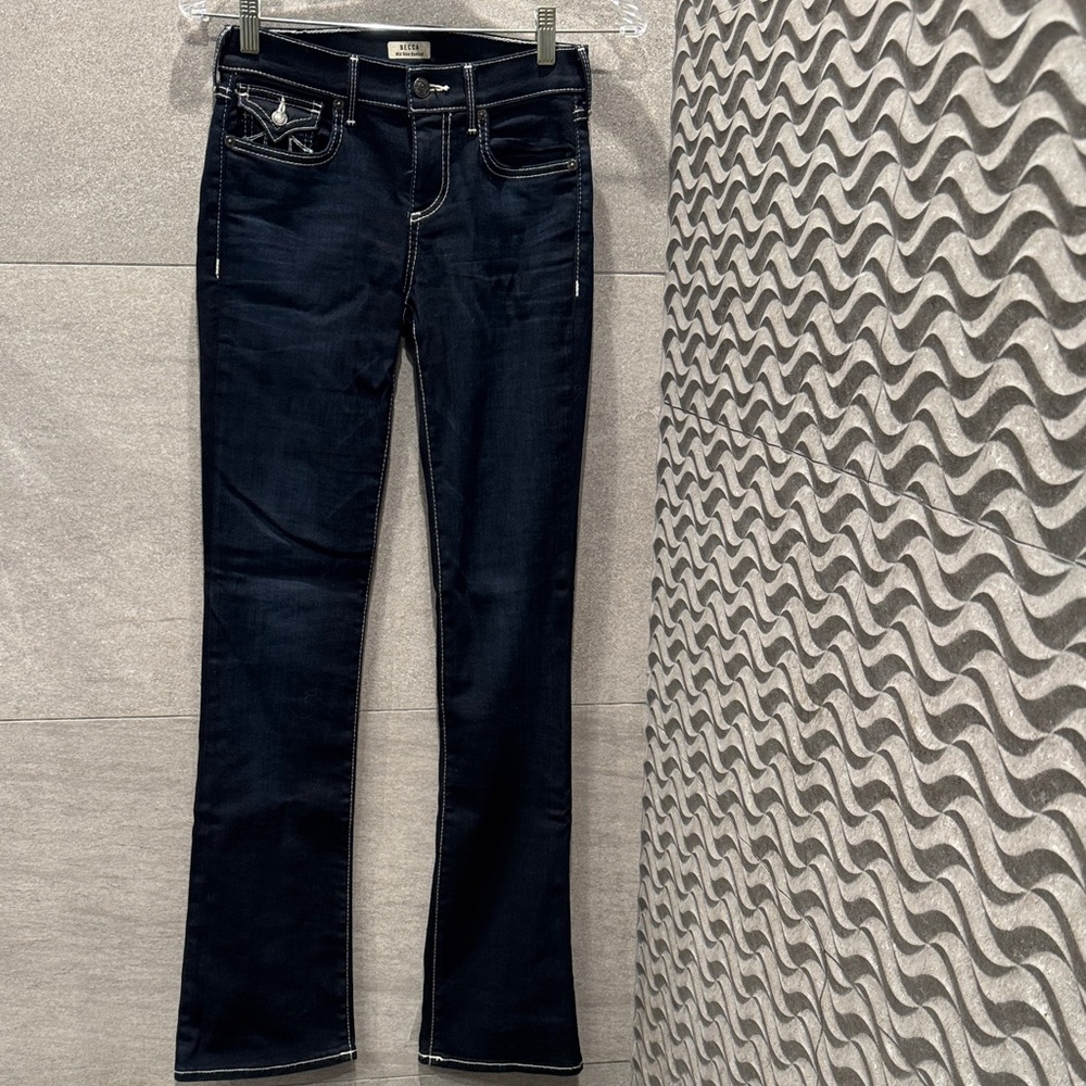 True Religion Women's Deep Blue Boot Cut Jeans